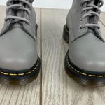 Dr. Martens 1460 Pascal Virginia Leather Boots L6/EUR37 Zinc Grey $170 Photo 3