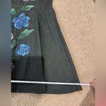 Women's Junior FIVE & CO dark grey tube denim dress Gray Size M Photo 2