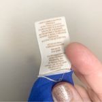 Free People  Blue Washed Ashore Mini Dress Strappy Back Size S Photo 8