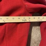 Ann Taylor Vintage  Wool Blend Blazer Womens Sz 4 Red Four Button Jacket Pockets Photo 5