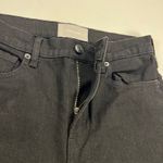 Everlane  High Rise Black Ankle Jeans Stretch Five Pocket 26" Inseam Size 28 Photo 8