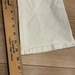 frame denim Frame Women’s Braided Waistband Le Crop Mini Boot White Size 28 Photo 4