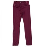 Free People MOVEMENT GODDESS-IN-ME BERRY BURGUNDY SMOCK RUFFLED HI RISE LEGGINGS Photo 3