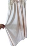 Vintage Van Raalte Babydoll Nightgown Women size 36 Nylon Gown Pink Coquette 60s Photo 6