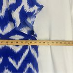 H&M  Cotton Tunic Dress Abstract Womens XL Blue Photo 4