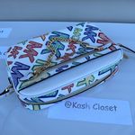 Michael Kors  Bright White Chain Crossbody Purse Photo 5