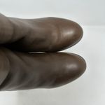 Lands' End  Buckle Ankle Boot Leather Brown Size 8.5‎ Photo 3