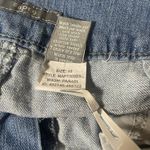 Apt. 9  Distressed Cuffed Double Button Blue Denim Shorts Women's 10 Photo 6