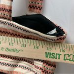 ZARA  Crop Top Women's Medium Bralette Wide Strap Woven Tapestry Fabric Boho fest Photo 8