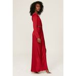 Monique Lhuillier  One Shoulder Satin Gown Photo 7