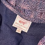 Banjanan Sz S Constance Dress Petal Power Blueprint Print Cotton Voile Maxi Blue Photo 4