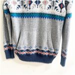 American Eagle Outfitters Southwest Print Grey Hoodie Sweater Crew Neck Men's L Photo 6