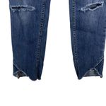 Free People Sunny Skinny Jeans Womens 31 Medium Wash High Rise Distressed Y2K Photo 3