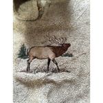 Art Unlimited Fleece Deer Pullover Sweater Sweatshirt Size Measured USA MADE VTG Brown Photo 5