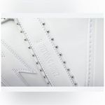 Zadig & Voltaire Leather High-Top Platform Lightning Blot Zipper Studded Sneaker Photo 3