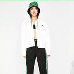 Local Heroes Women's White Denim 100% Cotton‎ Jacket size Small Photo 2