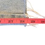 Vintage Sostanza Light Blue Wash High Rise Straight Leg Raw Hem Mom Jeans 7/8 Size undefined Photo 8