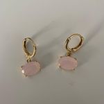 Pink Dangle Earrings Photo 0