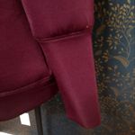 Stella & Dot  Burgundy Puff Sleeve Sweatshirt Top Photo 3