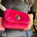 Kate Spade Authentic  FAUX FUR TURNLOCK Small CLUTCH/Crossbody Photo 11