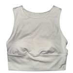 All In Motion Women's Brushed Sculpt Cropped Sports Bra -  White Size medium Photo 0