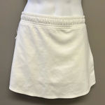 Old Navy Active Dynamic Fleece High Rise Cream A-line Skort w/ Pockets- XL Photo 0