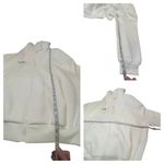 Comfrt Unisex Oversized Cloud Zip Hoodie matching sweatpants Snow color Sz S/M N White Photo 4