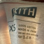 Kith  Crew Neck Tee in Pink Photo 8