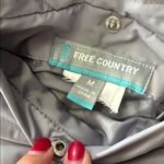 Free Country Women's Light Gray Reversible Quilted/plush Vest Photo 11