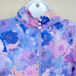 ZARA  Floral Draped Top Size L NWT Photo 6