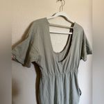 Free People Good Side Romper Jumpsuit Size XS in Lime Bean Oversized Boho Photo 5