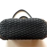 Brighton Basket Weave Sturdy Straw Handbag Shoulder Purse Photo 10