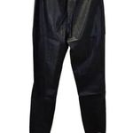 We Wore What NWT Buttery Faux Leather High Waisted Ankle Stirrup Leggings S Black Photo 10