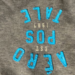 Aeropostale Dark Gray Zip-Up Hoodie XL Photo 5