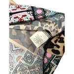 Purple Rain Plus size Womens Plus Size 3X (26/28) Tunic Shirt Animal Artsy Geome Brown Photo 4