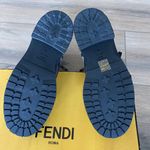Fendi Authentic Combat Biker Canvas Boots Photo 9