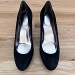 Calvin Klein | Odette Black Suede 3 Inch Heels Pumps | Size 8M Photo 0