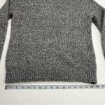 Theory Speckled Crew Knit Sweater Women Alpaca Wool Blend Grey Gray Small Winter Photo 6