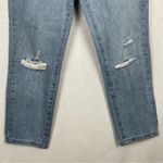 BLANK NYC  The Madison Crop Button-Fly Distressed Jeans Size 28 Photo 1