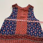Elodie  | Red and Blue Floral Print Tank Top Medium Photo 2