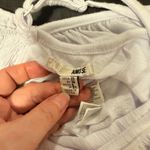 Amuse Society White Off-Shoulder Crop Top with adjustable straps Photo 3