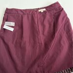 Loft Tweed Mini Skirt Gold Button Front Pocket 8 Petite Photo 6