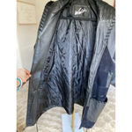 Winlit Leather Patchwork Coat Hood Urban Luxe Quiet Edge Avant Photo 8