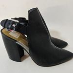 Dolce Vita Franky Black Cutaway Slingback Leather Shooties Size 8½ Photo 0