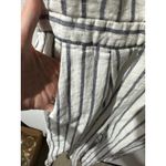 Everly  Women's Striped Knot‎ Front Jumpsuit Sleeveless Casual Comfy - Medium Photo 6