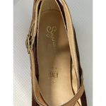 Seychelles Women's 7M Green Brown Just The Beginning Suede Cap Toe Shoes Flats Photo 8