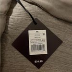 Ava & Viv  Taupe Jacket Women’s Size 1X Tan/Brown Full Zip Pockets NWT Photo 2