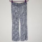 Eight Sixty Wide Flare Blue & White Bellbottom Pants New with Tags Photo 2