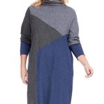 Nic+Zoe Nwt  Laid Back Color Block Knit Dress Photo 2