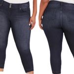 Torrid Crop Raw Hem Dark Wash High Rise Jegging Jeans Plus Size 24XS Photo 8